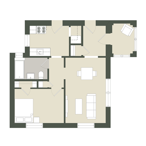 523-31 W. Fullerton Ave. Studio-2 Beds Apartment, Supera for Rent - Photo Gallery 16